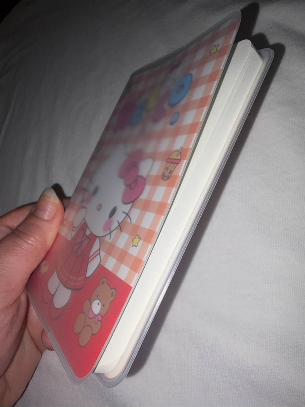 Sanrio Hello Kitty Red Multicolored Pocket Diary Notebook Paper Book New - Picture 5 of 6